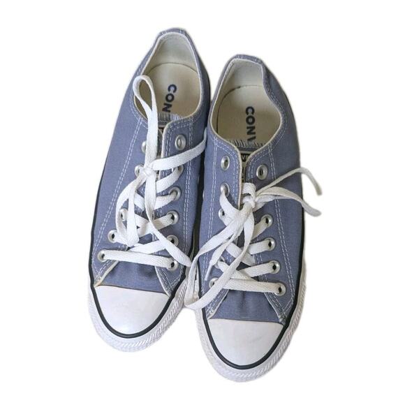 EUC Converse Chuck Taylor Low Top Sneaker Slate Lilac Purple Women’s 7/Men’s 5 - Picture 6 of 11